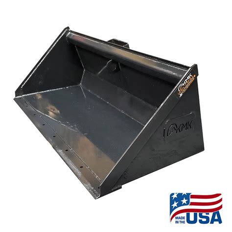 1 yd skid steer bucket|skid steer bucket size yards.